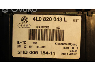 Блок управления климат-контролем 4L0820043L, 5HB00918411   Audi Q7 4L