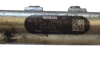 Vstřikovací lišta 0445214122, 55209575   Opel Vectra C    Z19DTH 