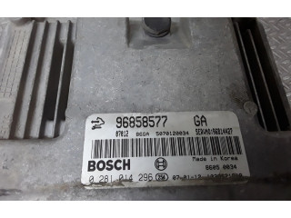 Řídící jednotka 96858577GA, 0281014296   Chevrolet Captiva 2007
