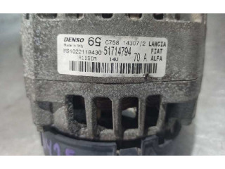 Генератор 51714794, MS1022118430   Fiat Grande Punto      
