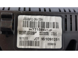 Дисплей    96771584XT   Citroen C3