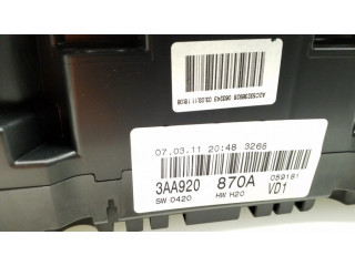 Přístrojová deska  Volkswagen PASSAT B7 2012 3AA920870A  