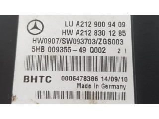 Блок управления климат-контролем A2129009409   Mercedes-Benz E W212