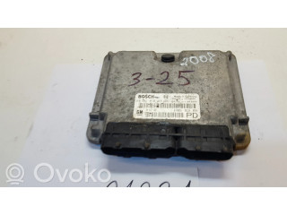 Блок управления двигателя 0281010268, 24417169   Opel Zafira A