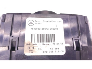 Блок управления климат-контролем A6398301185, 5HB00851100   Mercedes-Benz Vito Viano W639