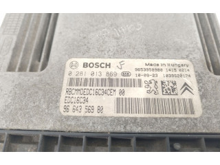 Блок управления двигателя 9664356980, 9653958980   Fiat Scudo