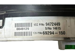 Přístrojová deska  Volvo S80 2002 9472449, 9459821  