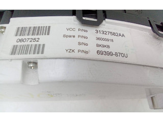 Geschwindigkeitsmesser Cockpit 313275582aa   Volvo XC60       
