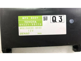 Блок управления 892210D110, G646   Toyota Yaris