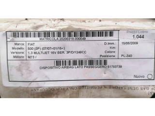 Подушка безопасности пассажира 51783739   Fiat 500L