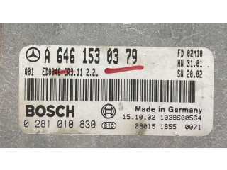 Řídící jednotka A6461530379, A6461530379   Mercedes-Benz E W211 2002