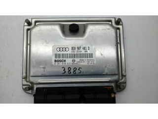 Блок управления двигателя 8E0907401D, 0281010823   Audi A4 S4 B6 8E 8H