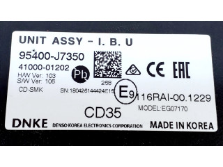 Блок комфорта 95400J7350, 4100001202   KIA Ceed   