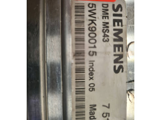 Řídící jednotka 5WK90015, DMEMS43   BMW X5 E53 2000