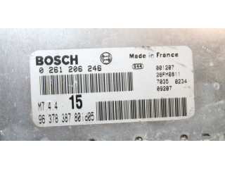Блок управления двигателя 0261206246   Citroen Saxo