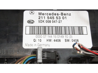 Блок предохранителей 2115455301   Mercedes-Benz CLS C219    