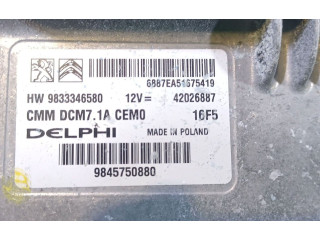 Řídící jednotka 9845750880   Peugeot Traveller 