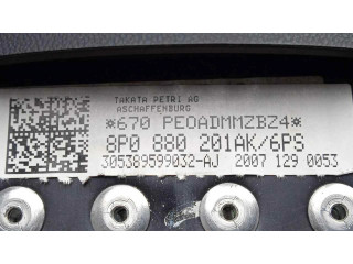 Подушка безопасности водителя 8P0880201AK   Audi A3 S3 8P