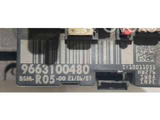 Pojistková skříňka Řídící jednotka BSM 9663100480, 9663100480   Peugeot 308 2009
