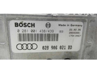 Блок управления двигателя 028906021BD, 28802   Audi A4 S4 B5 8D