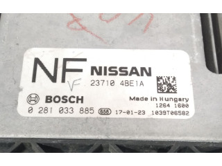 Řídící jednotka 237104BE1A, 0281033885   Nissan X-Trail T32 2017