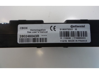 Блок управления 280246043R, 280246043R   Renault Twingo II