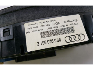 Přístrojová deska  Audi A3 S3 A3 Sportback 8P 2007 8P0920931E, R0-5673W  