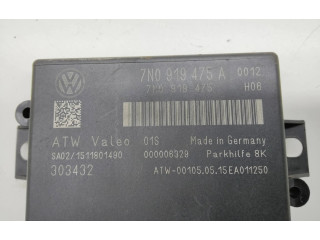 Zámek zadních dveří 7N0919475A, 000006329   Volkswagen Sharan 2015