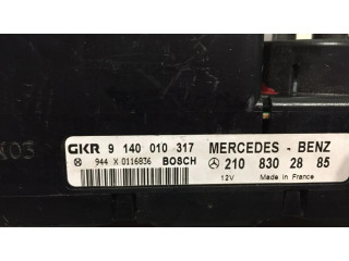 Блок управления климат-контролем 2108302885, 9140010317   Mercedes-Benz E W210