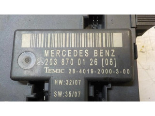 Блок управления A2038700126   Mercedes-Benz CLC CL203