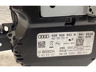 Přístrojová deska  Audi A6 S6 C7 4G 2013 4G8920931N  