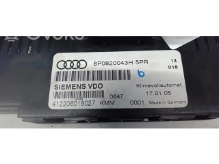 Блок управления климат-контролем 8P0820043AE5PR   Audi A3 S3 8P