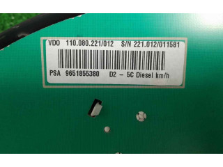 Přístrojová deska  Peugeot 207 CC  9651855380  
