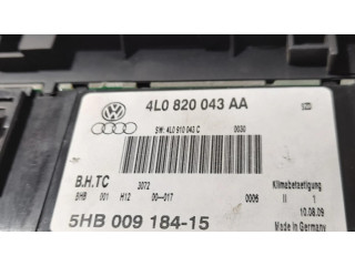 Блок управления климат-контролем 4L0820043AA, 5HB00918415   Audi Q7 4L