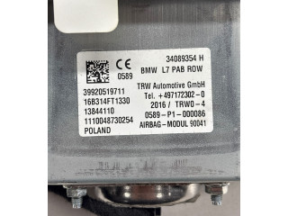 Подушка безопасности пассажира 39920519711, 13844110   BMW 4 F36 Gran coupe