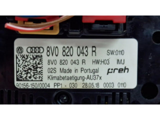 Блок управления климат-контролем 8V0820043R   Audi A3 S3 8V