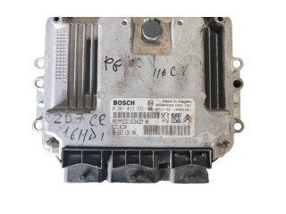 Блок управления двигателя 9HZ   Peugeot 207 CC