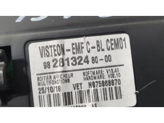 Дисплей    9828132480, NS75868870   Citroen Jumpy
