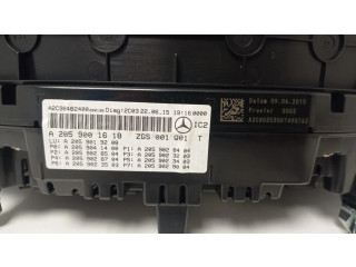 Přístrojová deska  Mercedes-Benz C W205 2015 A2059001618  