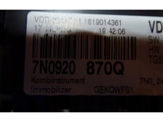 Přístrojová deska  Volkswagen Sharan 2015 7N0920870Q  