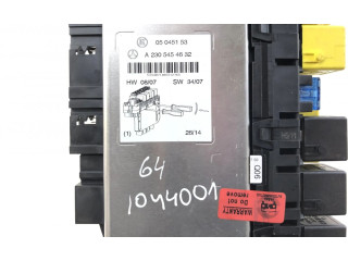   Pojistková skříňka 05045117, A2305454632   Mercedes-Benz SL R230 2002