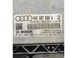 Блок управления двигателя 4H0907560A, 4H0907560   Audi A8 S8 D4 4H