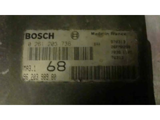 Řídící jednotka 0261203736, 9620398980   Peugeot 106 1997