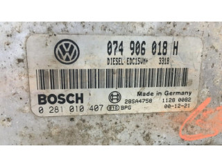 Блок управления двигателем Блок управления 074906018H   Volkswagen II LT