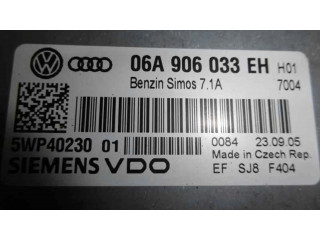 Блок управления двигателя 06A906033EH, 5WP40230   Audi A3 S3 8P