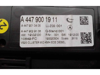 Панель приборов A4479001911, 2362892   Mercedes-Benz Vito Viano W447       