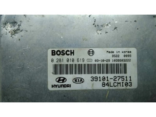 Řídící jednotka 3910127511, 44456   Hyundai Accent 2002