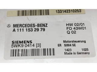 Řídící jednotka A1111532979, 5WK90414   Mercedes-Benz C W203 2002