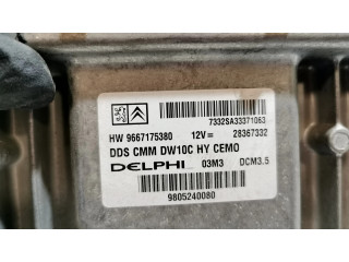 Блок управления двигателя 9667175380, 9805240080   Citroen DS5