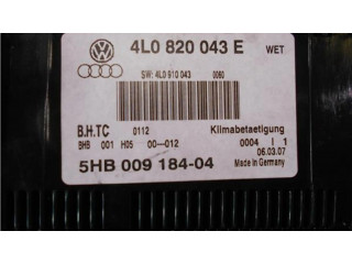 Блок управления климат-контролем 4L0820043E, 5HB009184   Audi Q7 4L
